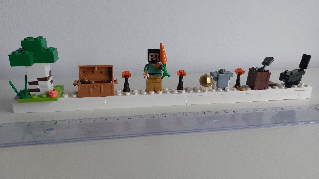 Minecraft Lego bar, Kinderen en Baby's, Ophalen of Verzenden, Zo goed als nieuw, Lego, Minecraft