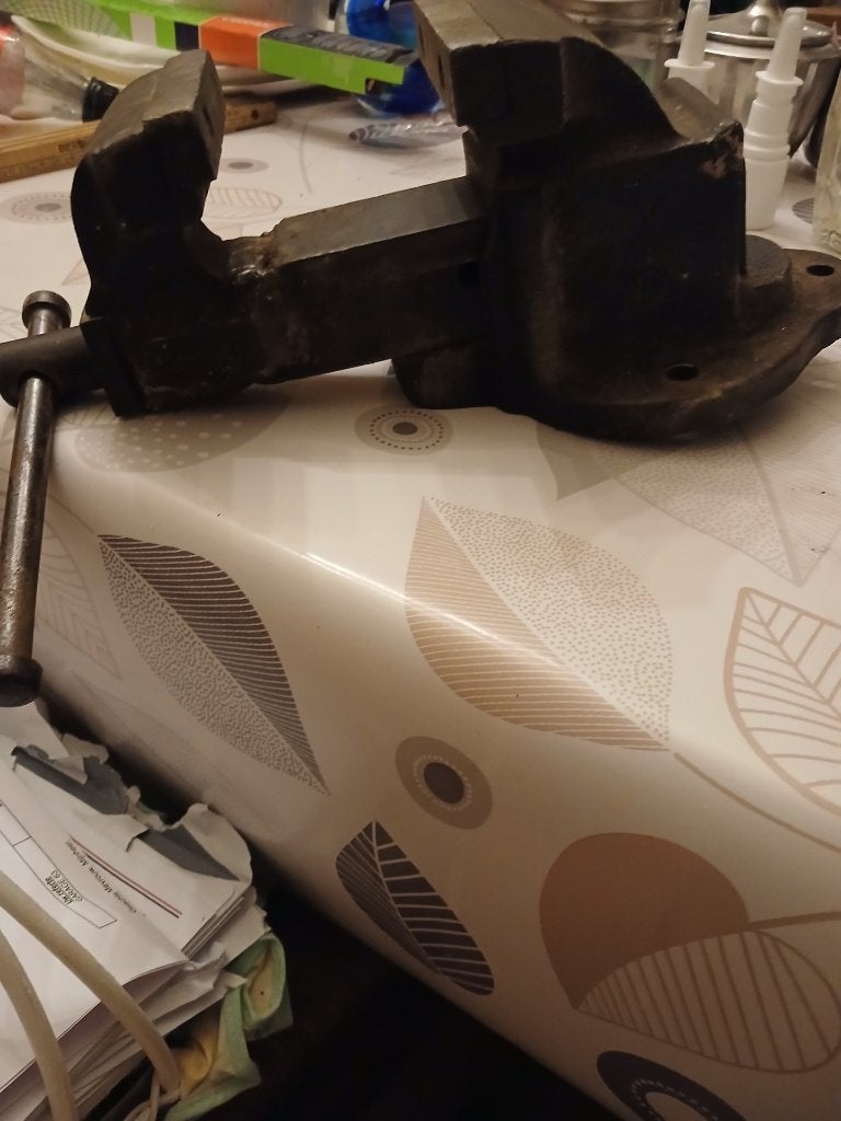 Etau, Bricolage & Construction, Établis, Enlèvement, Utilisé, Étau