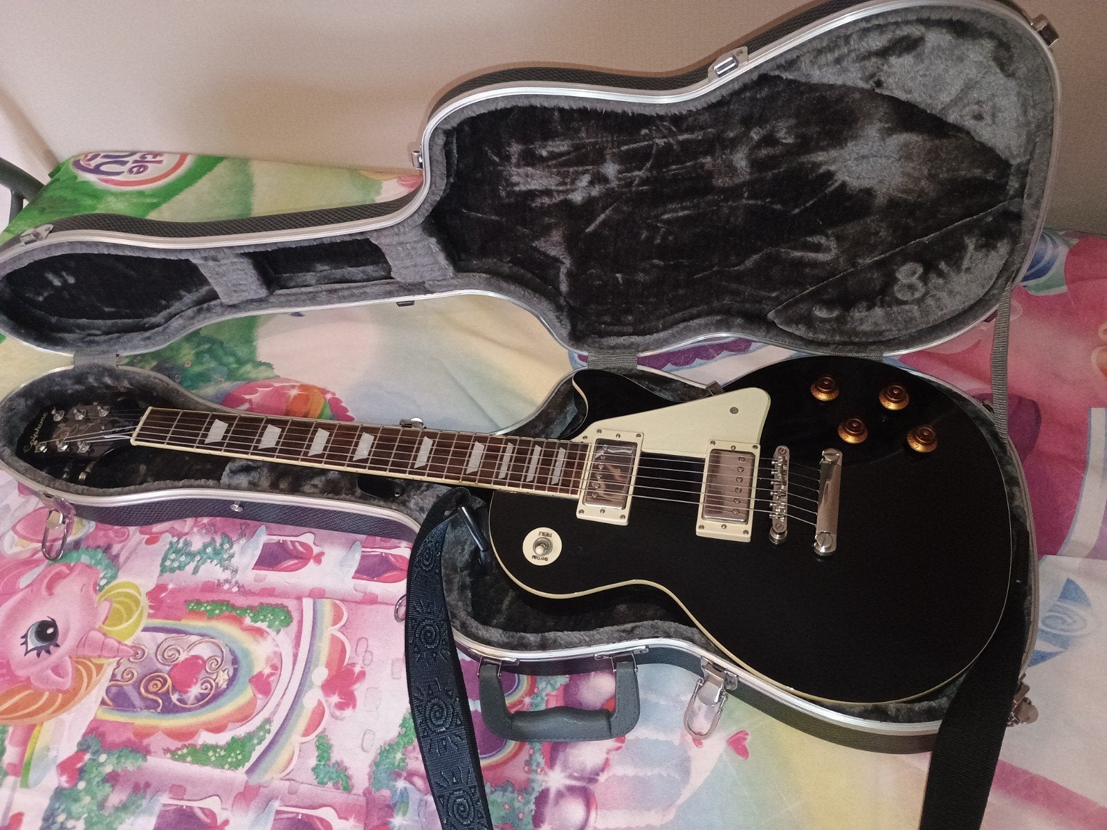 Prachtige Epiphone Les Paul Standard met koffer, Ophalen, Epiphone