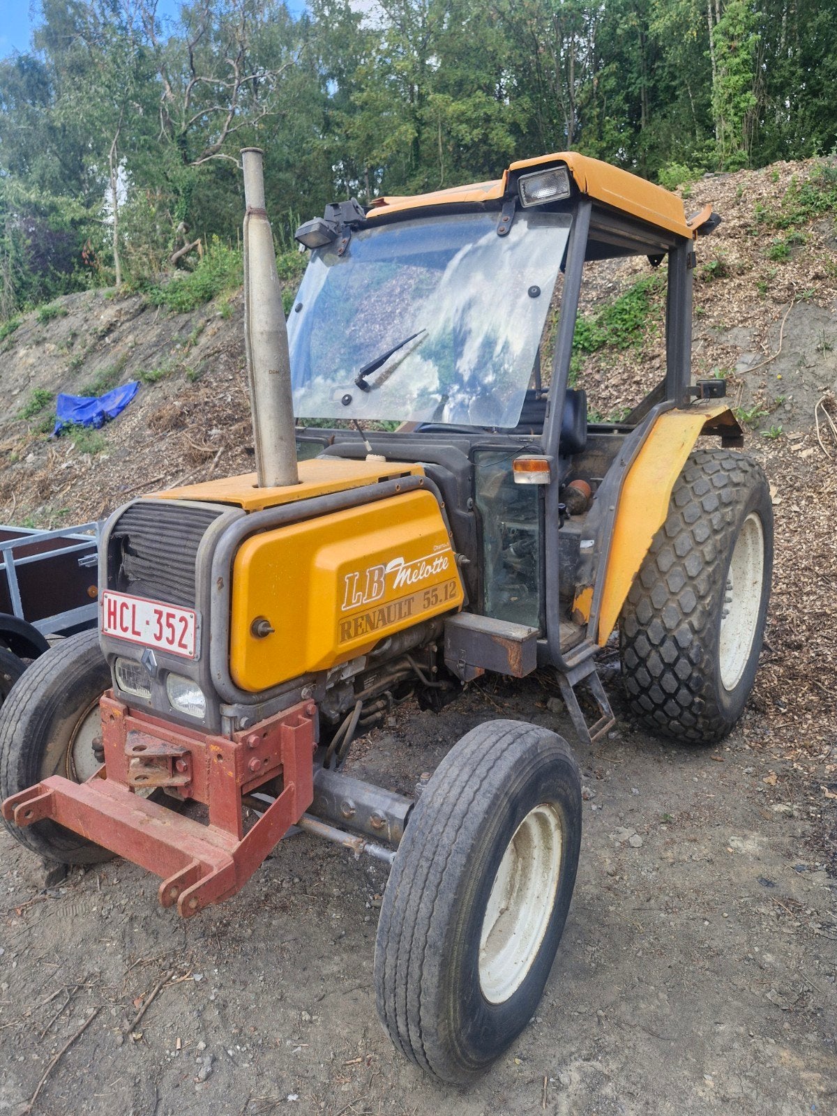 tracteur renault 60 cheveaux avec direction assister