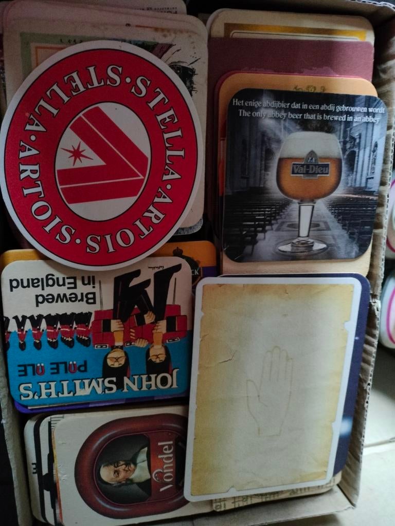 Bierviltjes nr 4, Ophalen