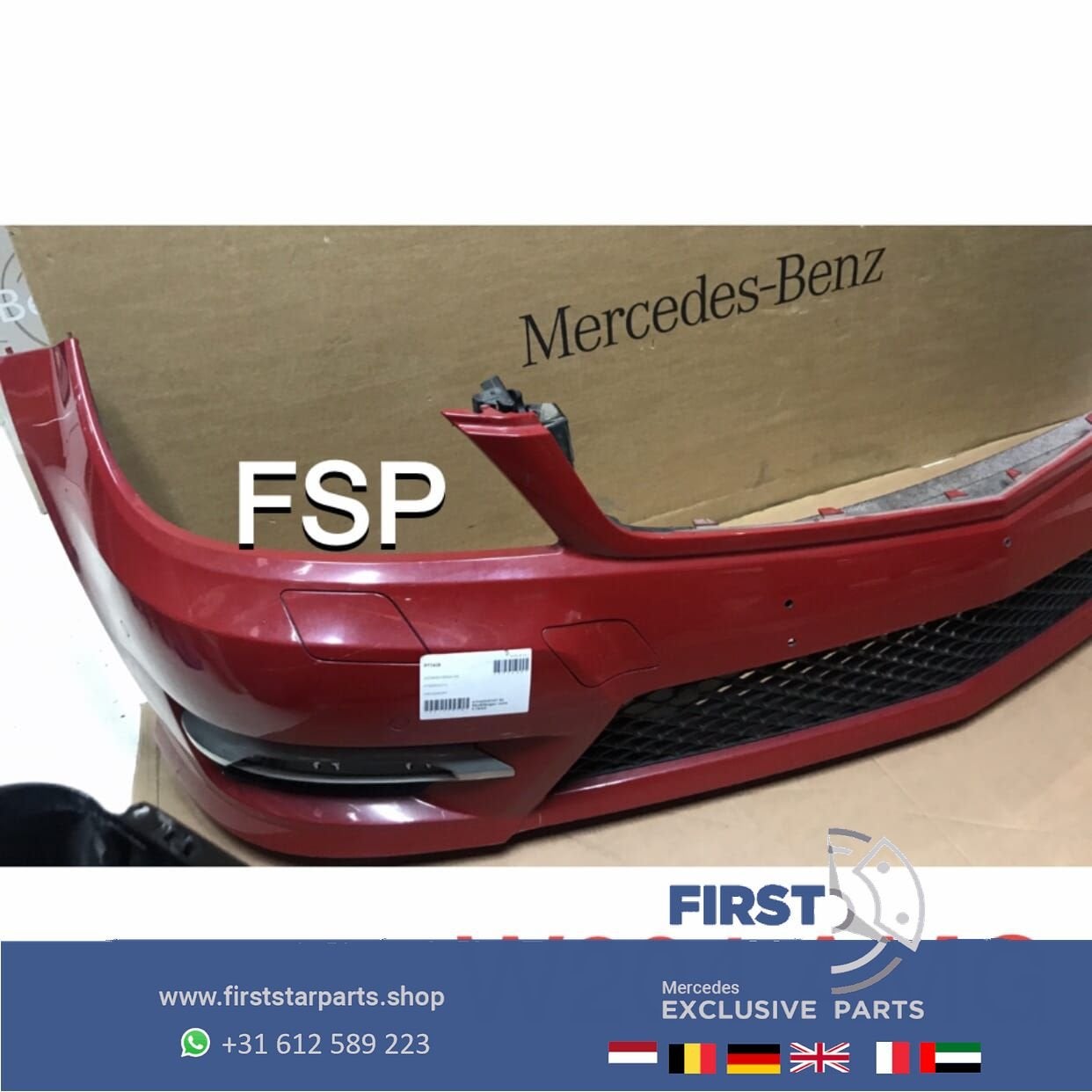 W204 C204 FACELIFT AMG VOORBUMPER COMPLEET origineel Mercede, Utilisé, -, Avant, -
