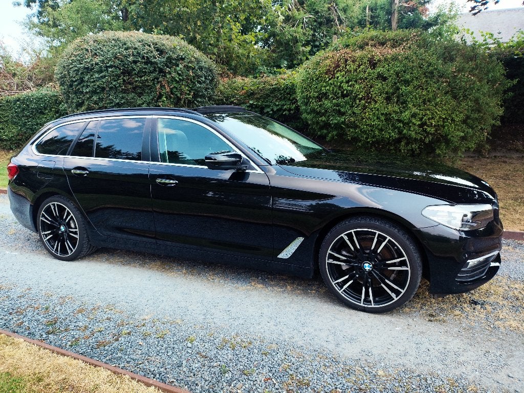 BMW 520Da Touring Pano, Auto's, Automaat, Achterwielaandrijving, 1995 cc, 4 cilinders