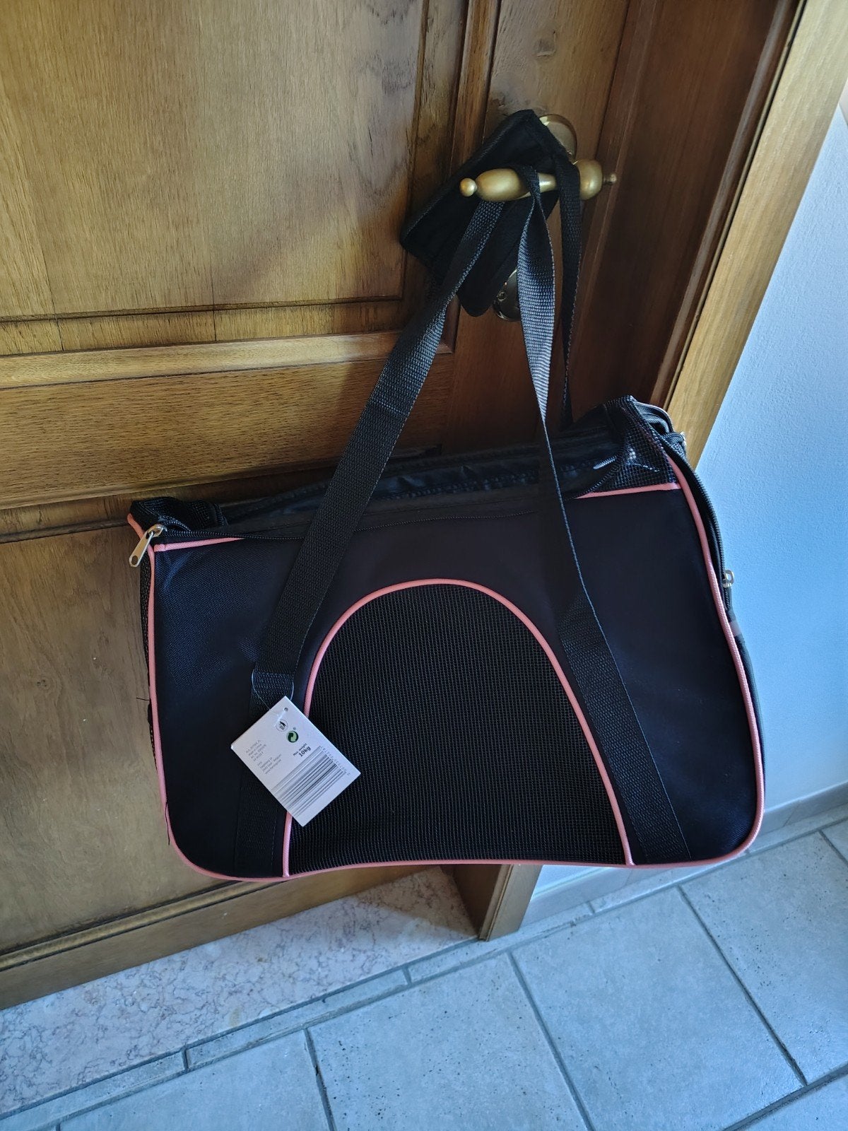 draagtas voor honden, Ophalen