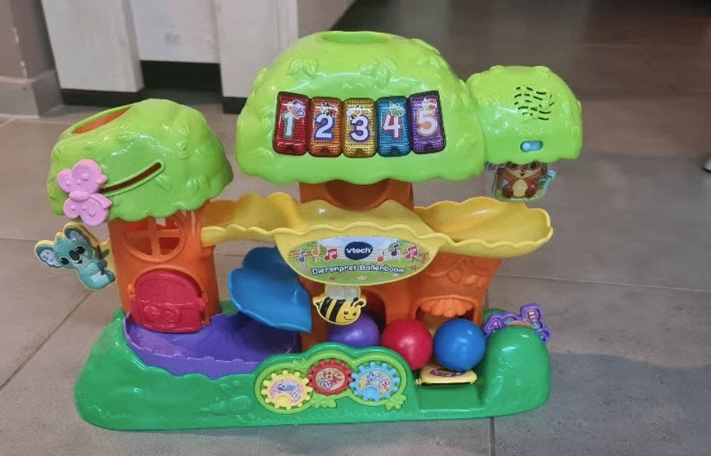 VTech Baby Dierenpret Ballenboom Activity-Center, Ophalen of Verzenden, Zo goed als nieuw