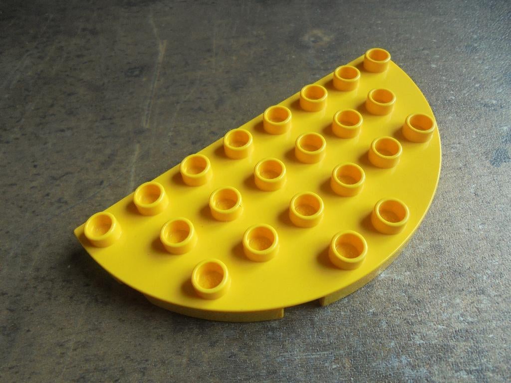 Lego Duplo Plate 4x8 Round Corners (zie foto's), Ophalen of Verzenden, Gebruikt, Losse stenen, Duplo