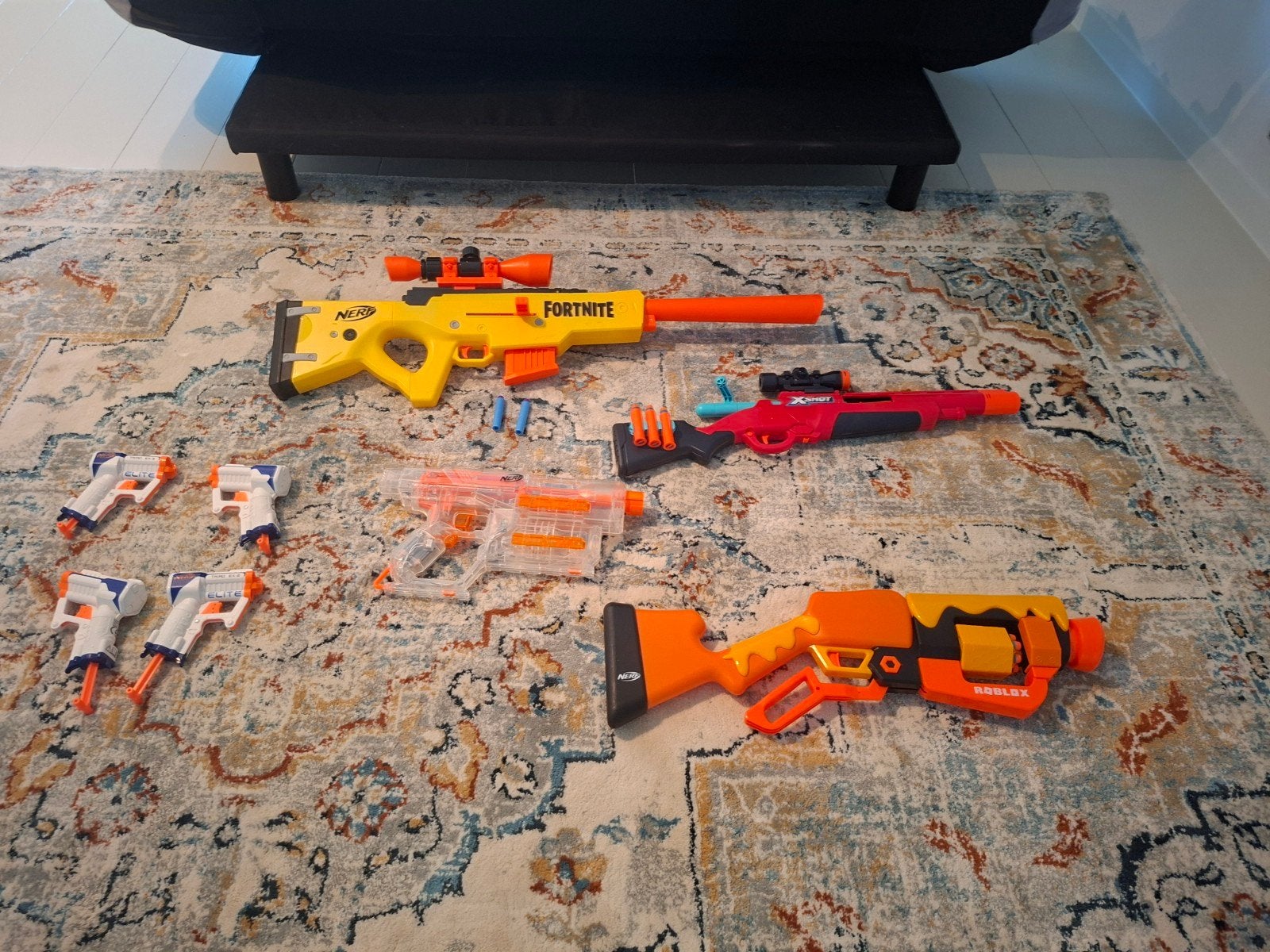 nerf and Xshot, Ophalen, Zo goed als nieuw