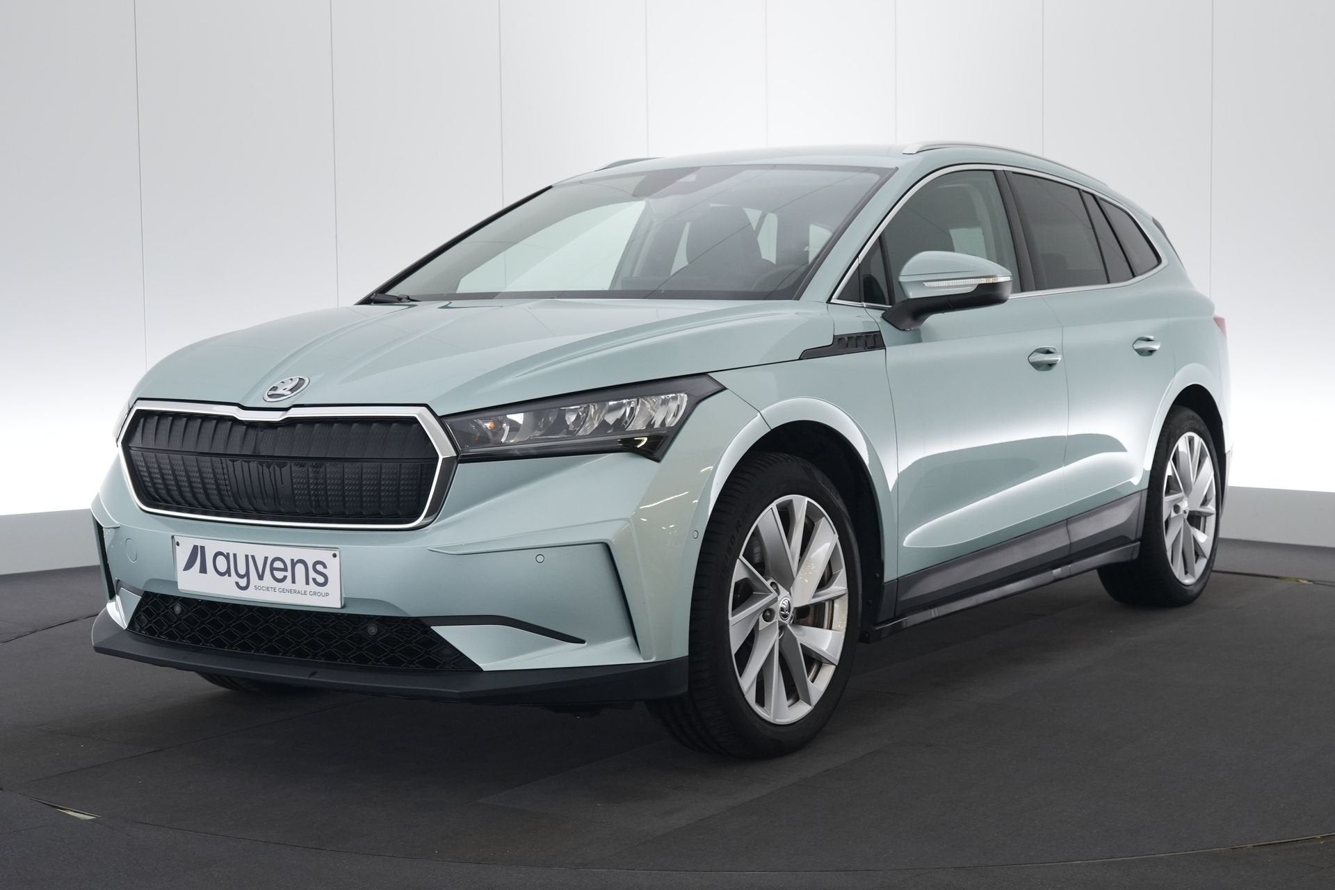 (2CNW087) SKODA ENYAQ, Auto's, Automaat, Achterwielaandrijving, Gebruikt, Leder