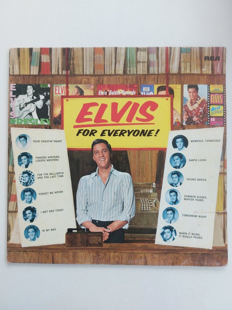 Elvis Presley - Elvis For Everyone! (1977), LP, Gebruikt, Ophalen of Verzenden, Rock-'n-roll