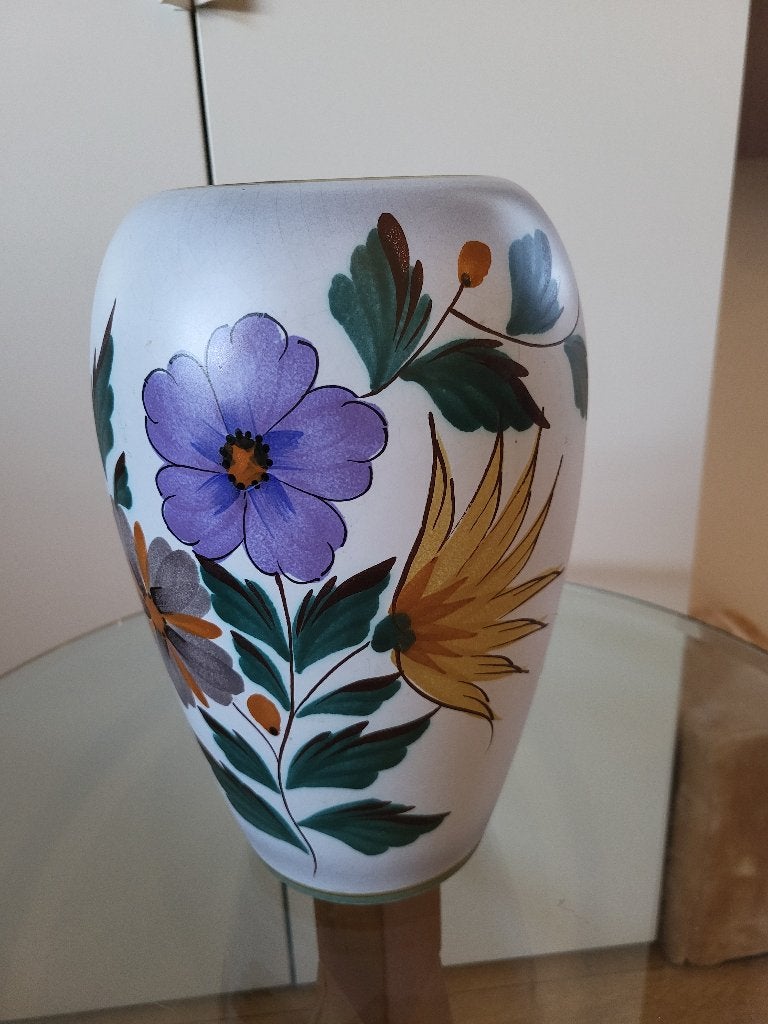 Bloemen vaas Gouda Holland, Antiek en Kunst, Antiek | Vazen, Ophalen