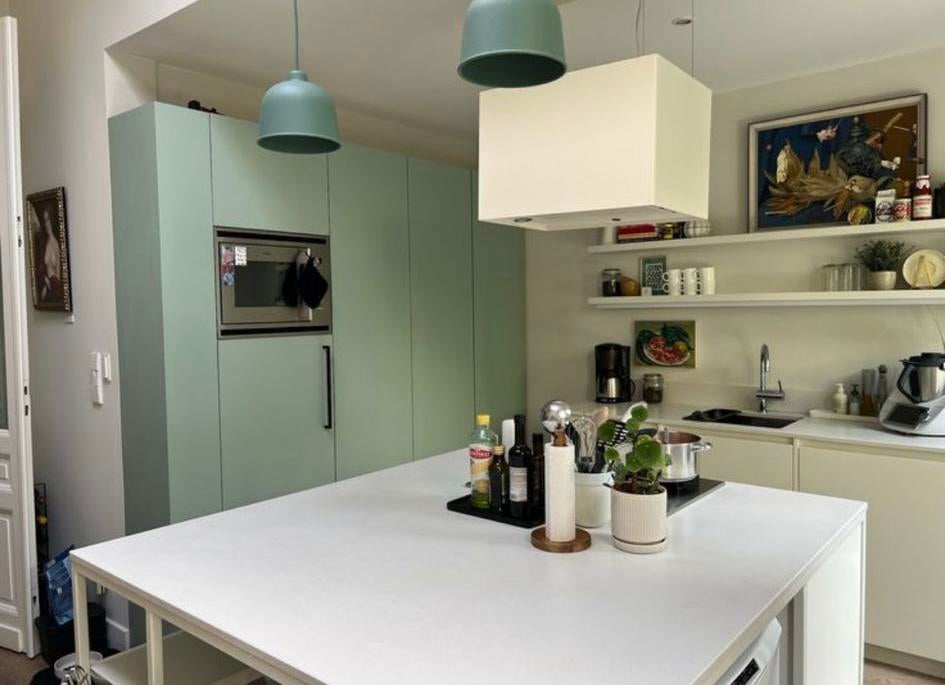Cuisine à vendre, Granit ou Pierre, Sans poignée, Comme neuf, Enlèvement