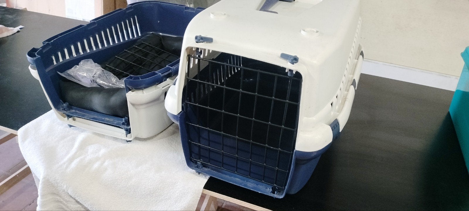 Kennel box Dieren transport box katten kennel, Dieren en Toebehoren, Katten-accessoires, Ophalen of Verzenden