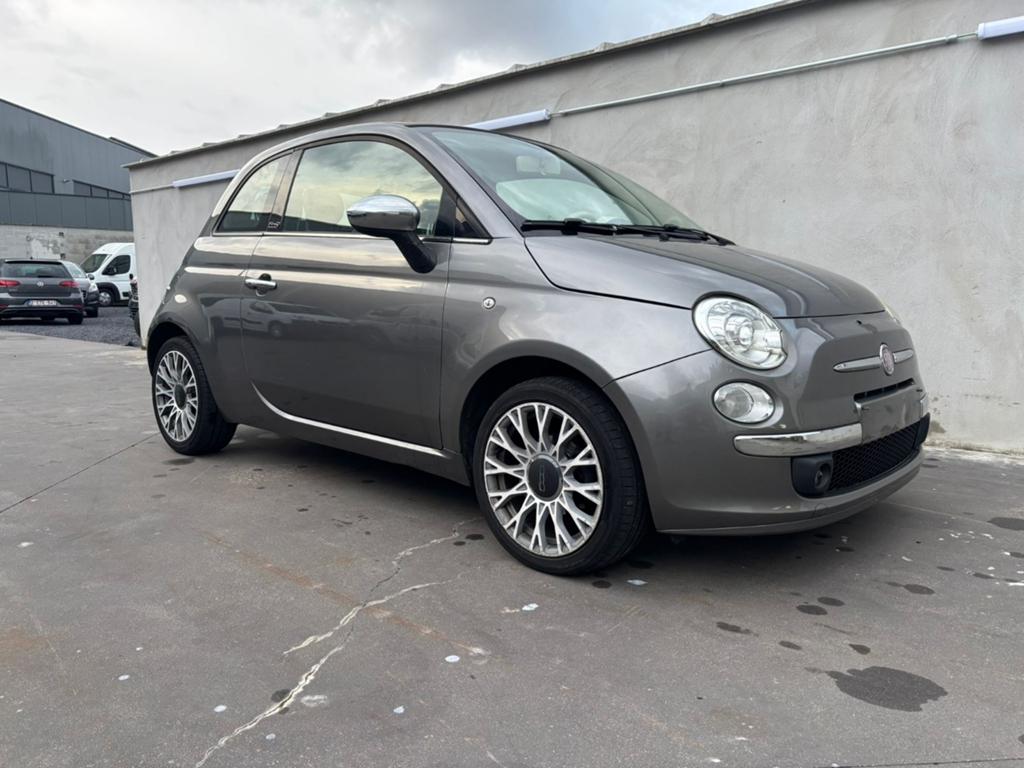 Fiat 500 Cabrio 1.3 essence, Achat, Entreprise, Radio, Essence