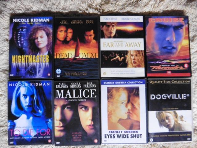 Nicole Kidman Collectie (16 dvd's) Pakketprijs = 30€, Ophalen of Verzenden, 1980 tot heden, Zo goed als nieuw