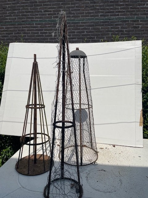 Metalen Plantensteunen, Ophalen, Gebruikt, IJzer