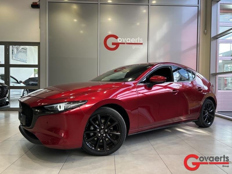 Mazda 3 2.0L e-SKYACTIV X 186 pk 6AT Exclusive-Line, Autos, Mazda, Rouge, Achat, Euro 6, Entreprise