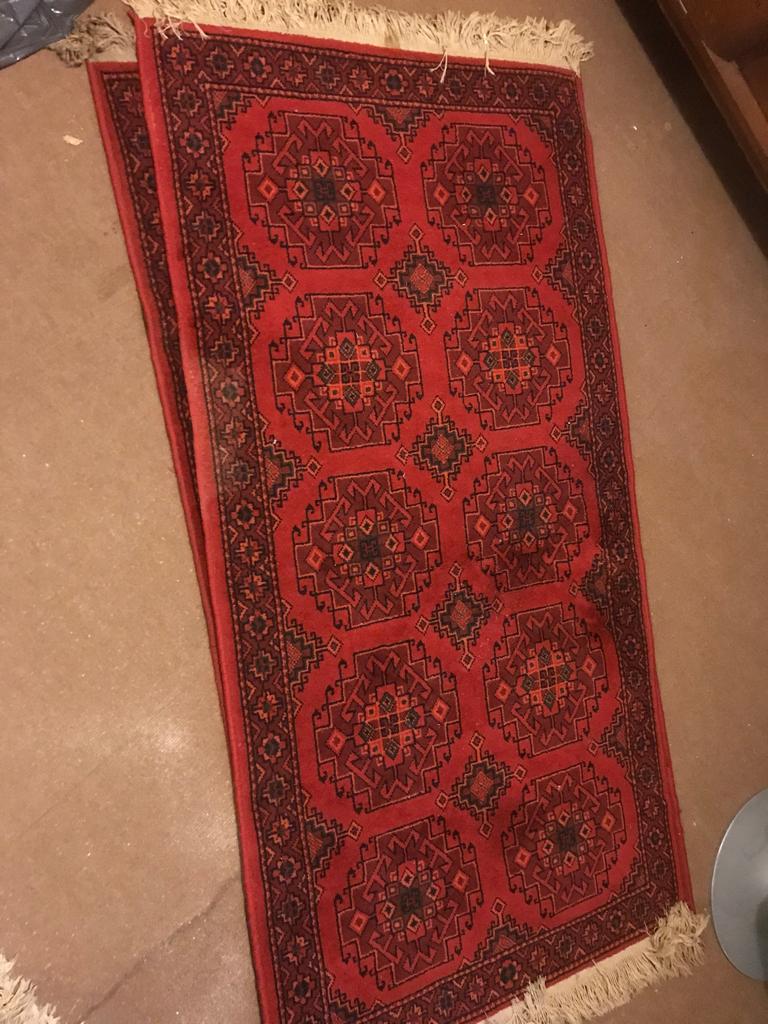 Tapijt, Huis en Inrichting, Stoffering | Tapijten en Vloerkleden, Ophalen, Gebruikt, 50 tot 100 cm, Rechthoekig
