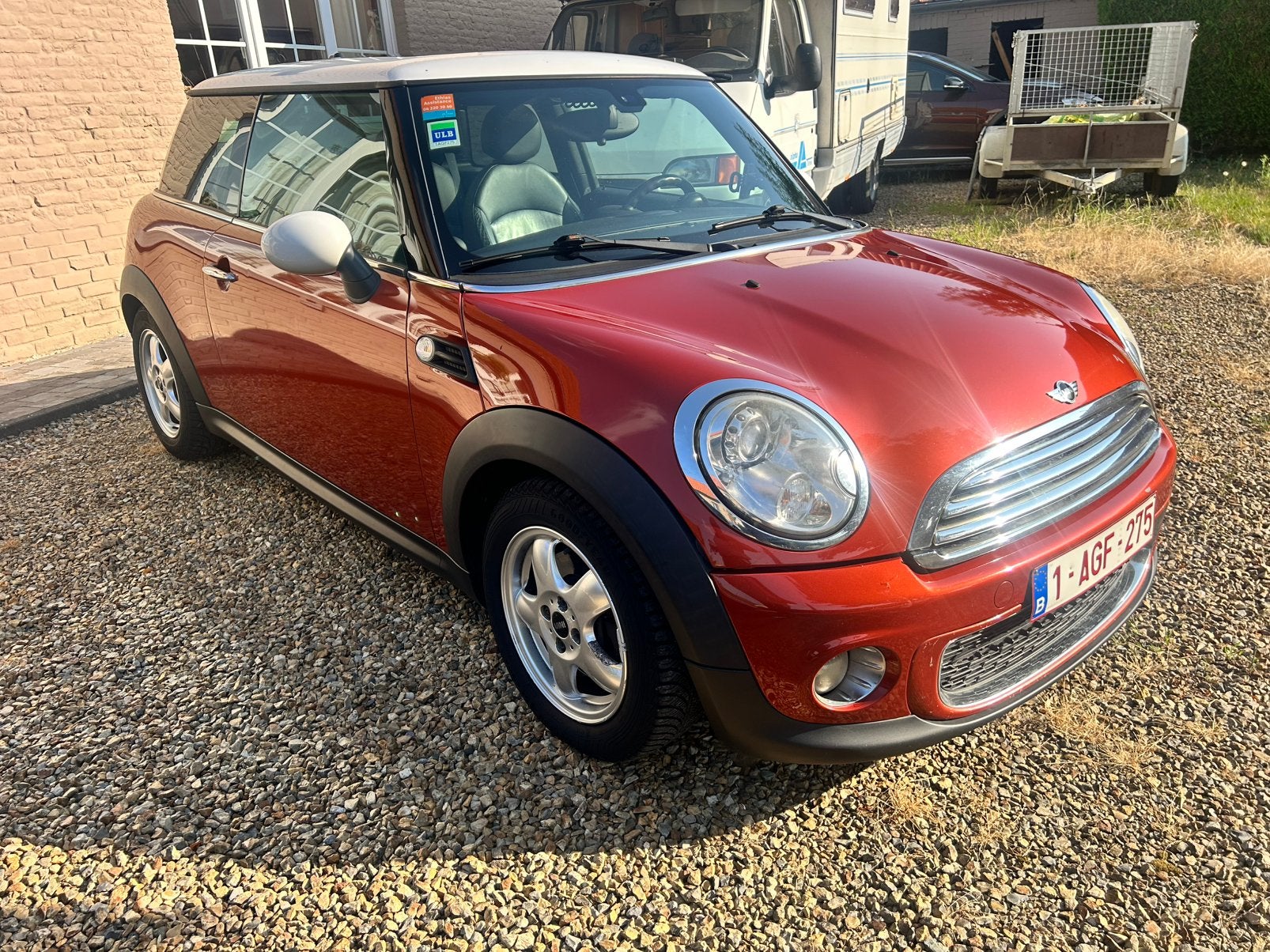 Mini 1,6D Bi-Ton super entretenue. Moteur BMW!, Autos, Cuir, Achat, 82 kW, 1165 kg