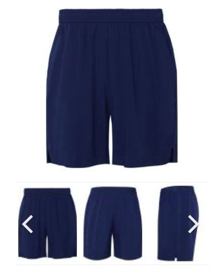 short, sportbroekjes polyester, Vêtements | Hommes, Vêtements de sport, Neuf, Enlèvement ou Envoi, Geen merk, Bleu