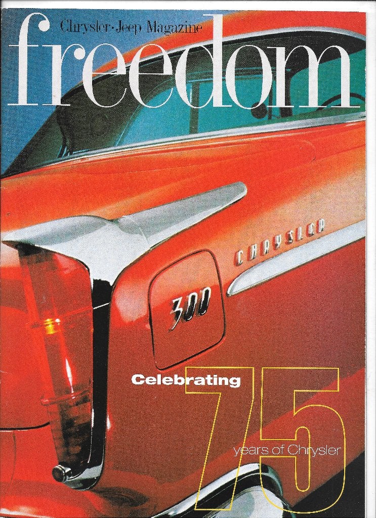 "CELEBRATING 75 YEARS OF CHRYSLER", Enlèvement ou Envoi, Comme neuf, Autres marques