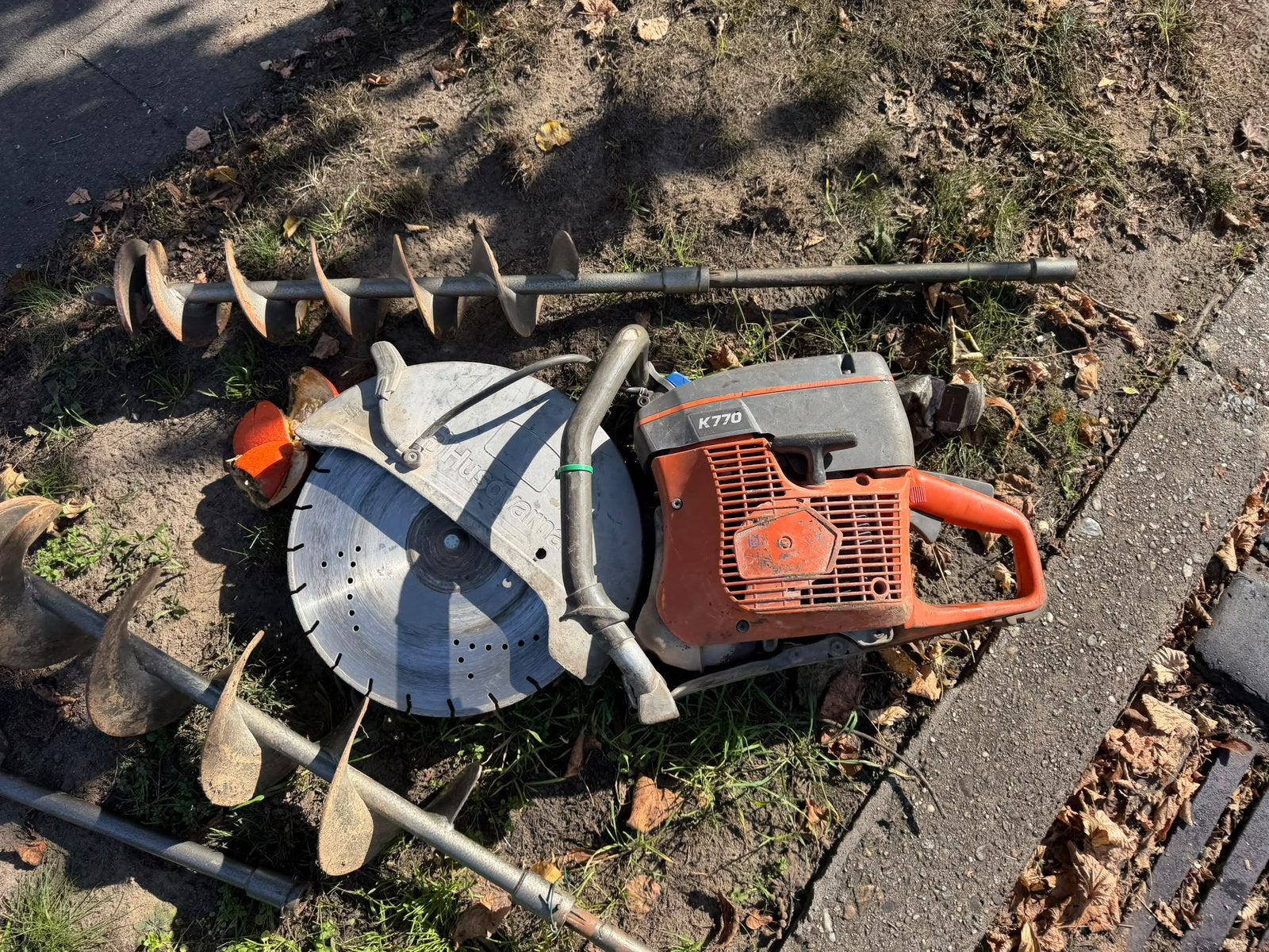 Doorslijper en haagschaar, Doe-het-zelf en Bouw, Ophalen, Gebruikt
