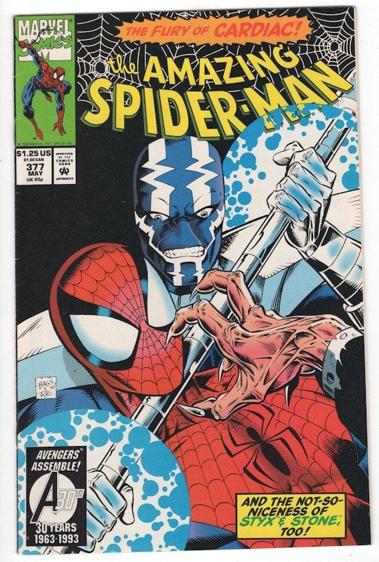 Amazing Spider-Man (Marvel, 1ère série 1963) #377, Enlèvement ou Envoi, Comme neuf