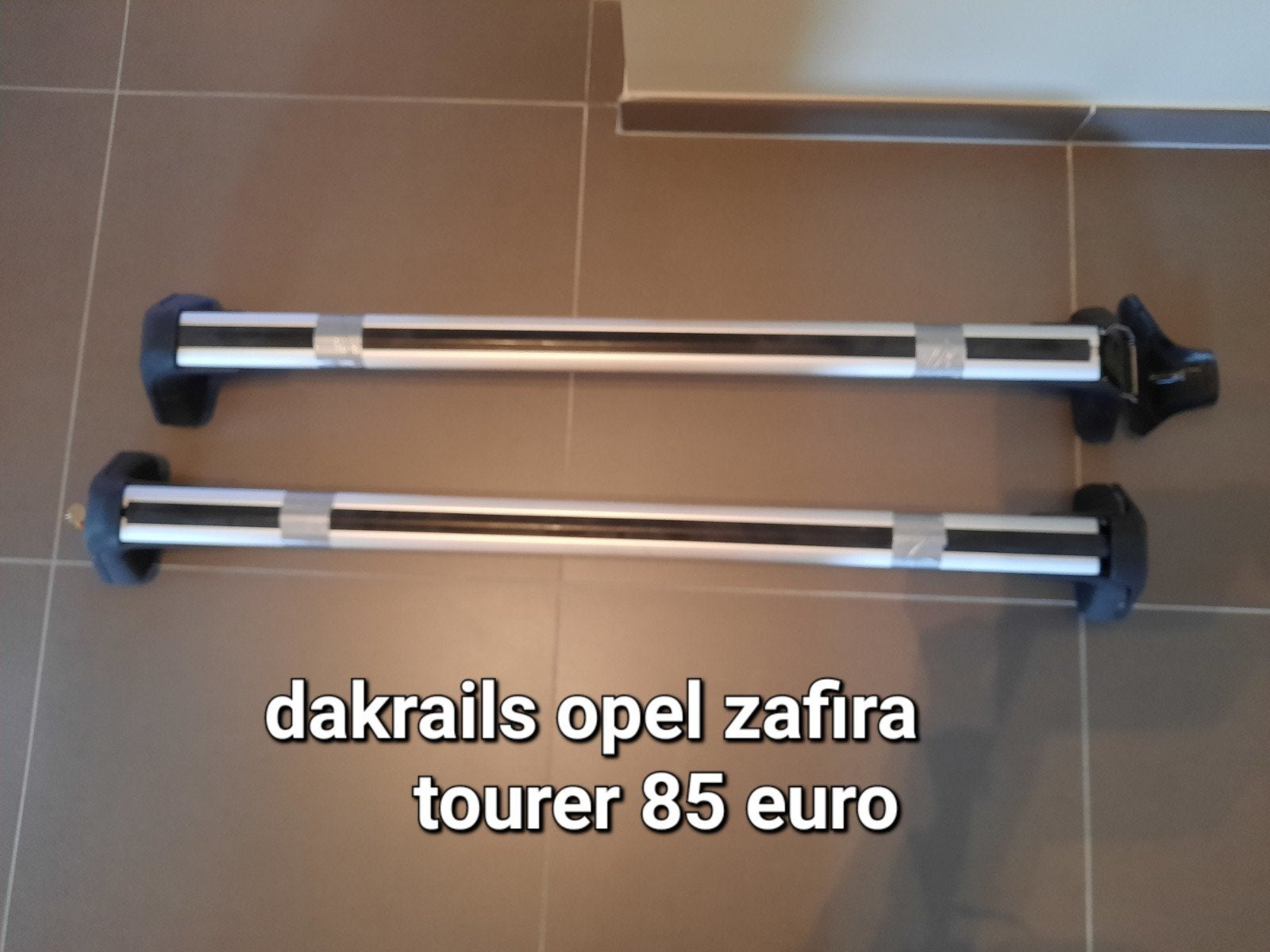 dakrails opel zafira tourer, Ophalen