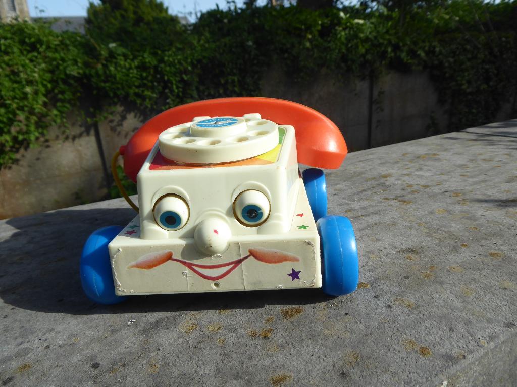 Téléphone Fisher Price, Enlèvement, Utilisé, Jouet à Pousser ou Tirer, Sonore
