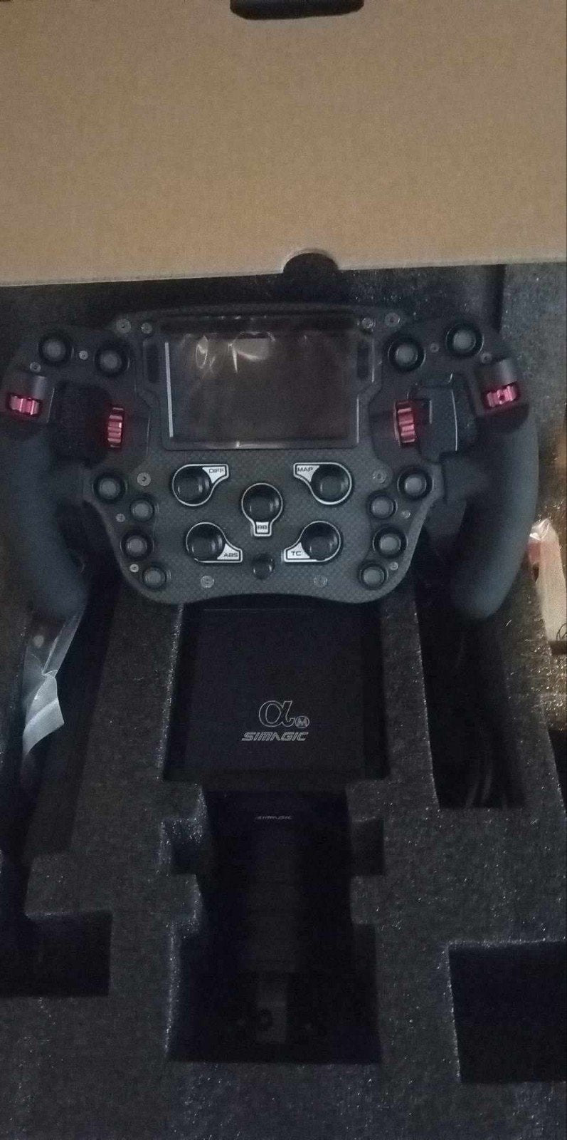 Volant simagic fx pro + base alpha mini, Computers en Software, Joysticks, Ophalen of Verzenden