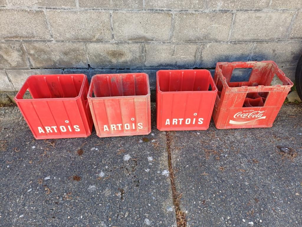Coca-Cola-vuilnisbak, Ophalen, Gebruikt