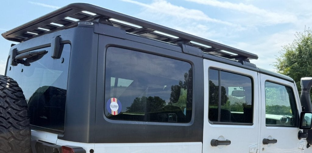 Rhino Rack Pioneer dakrek voor JEEP JKU, Ophalen, Zo goed als nieuw