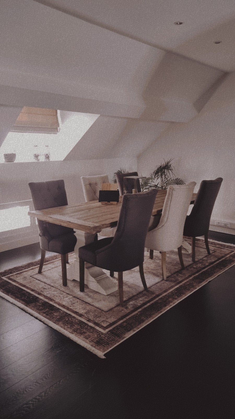Complete eetkamertafel + Eetkamerstoelen, Ophalen