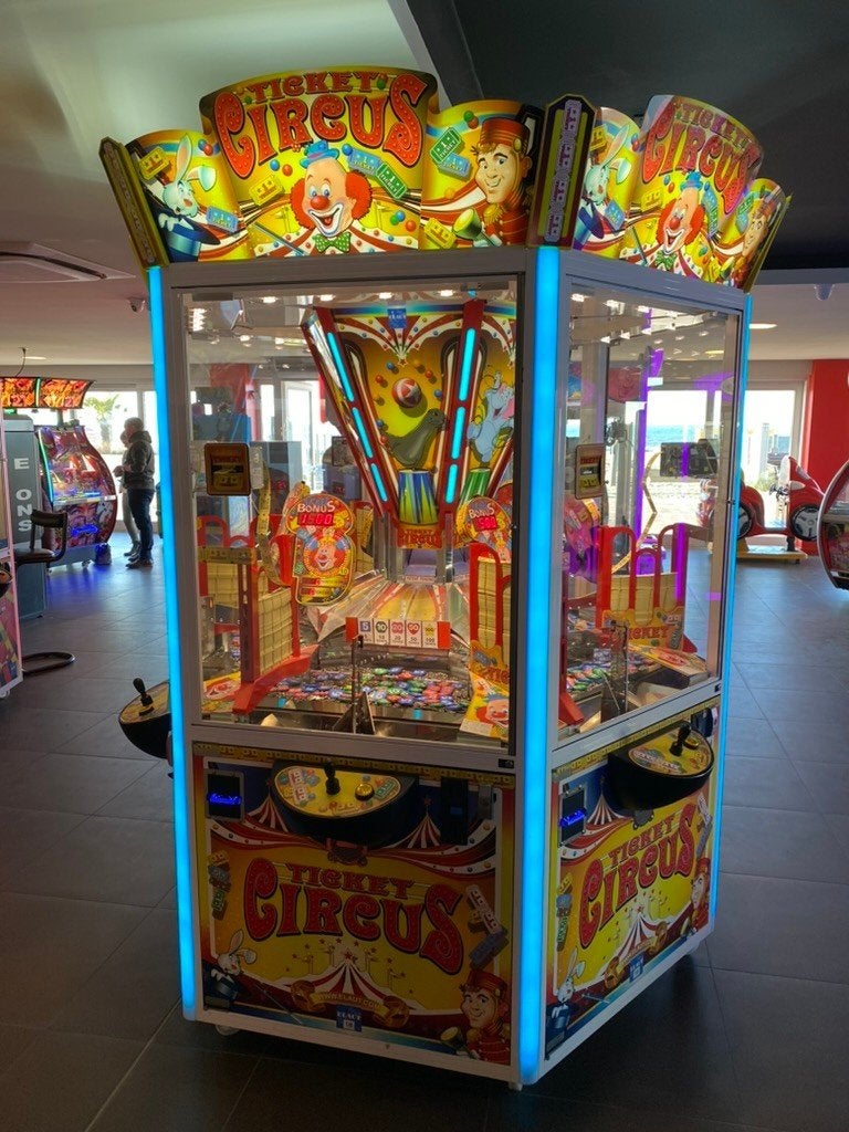Billet pour le cirque Elaut, Enlèvement, Utilisé