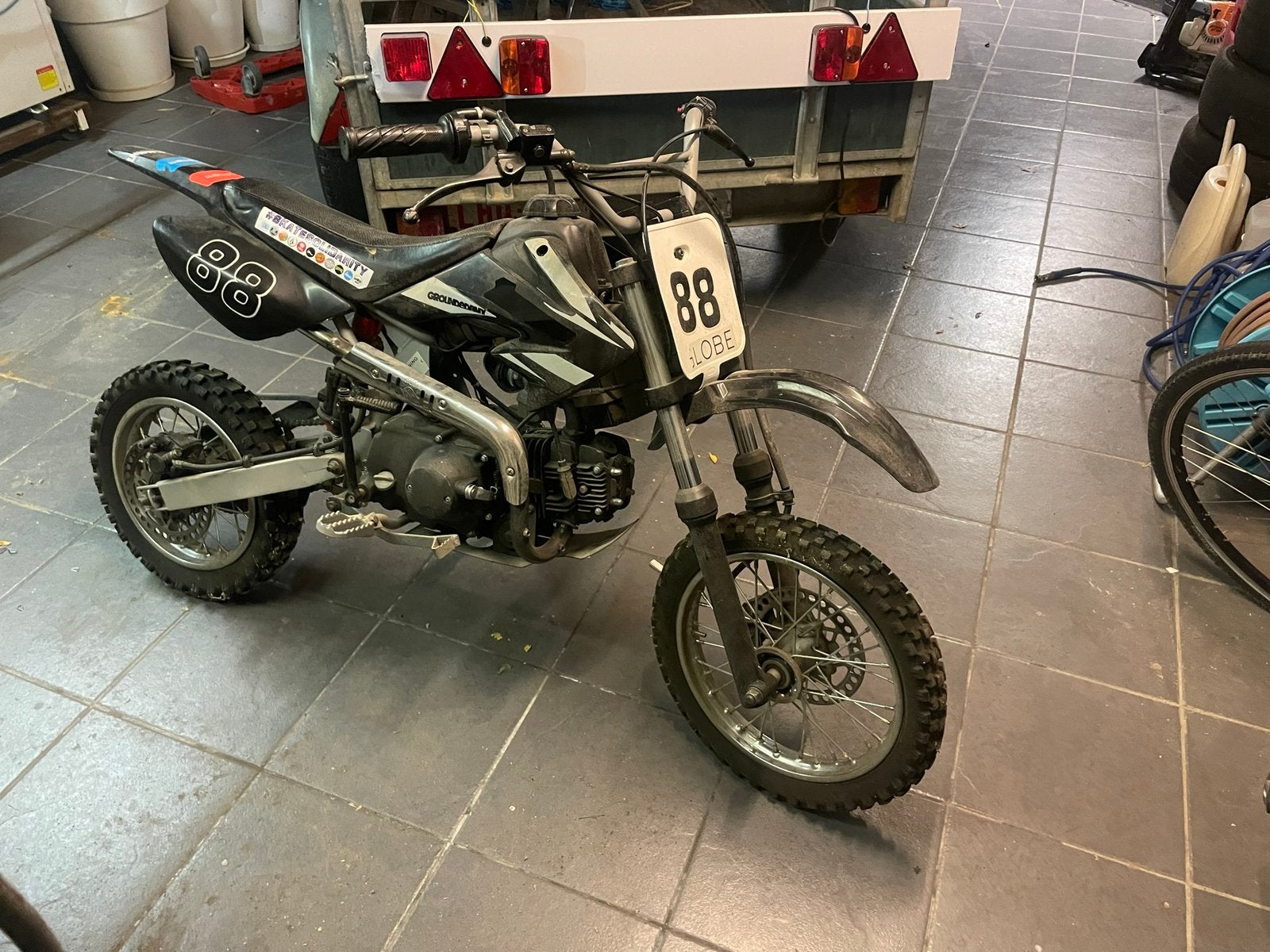 Dirtbike 125cc, Enlèvement, Comme neuf, Dirt Bike
