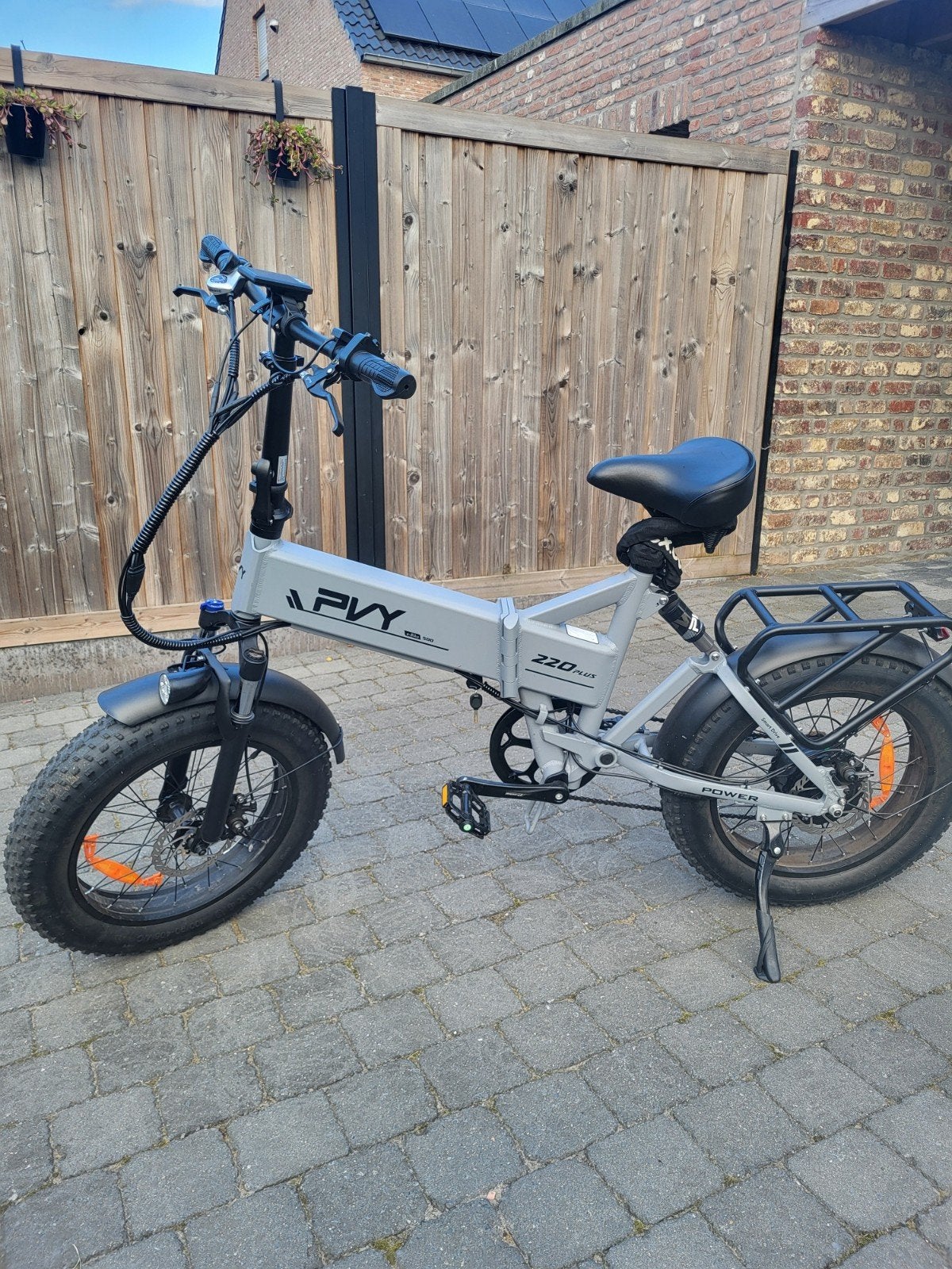 plooifiets, Ophalen