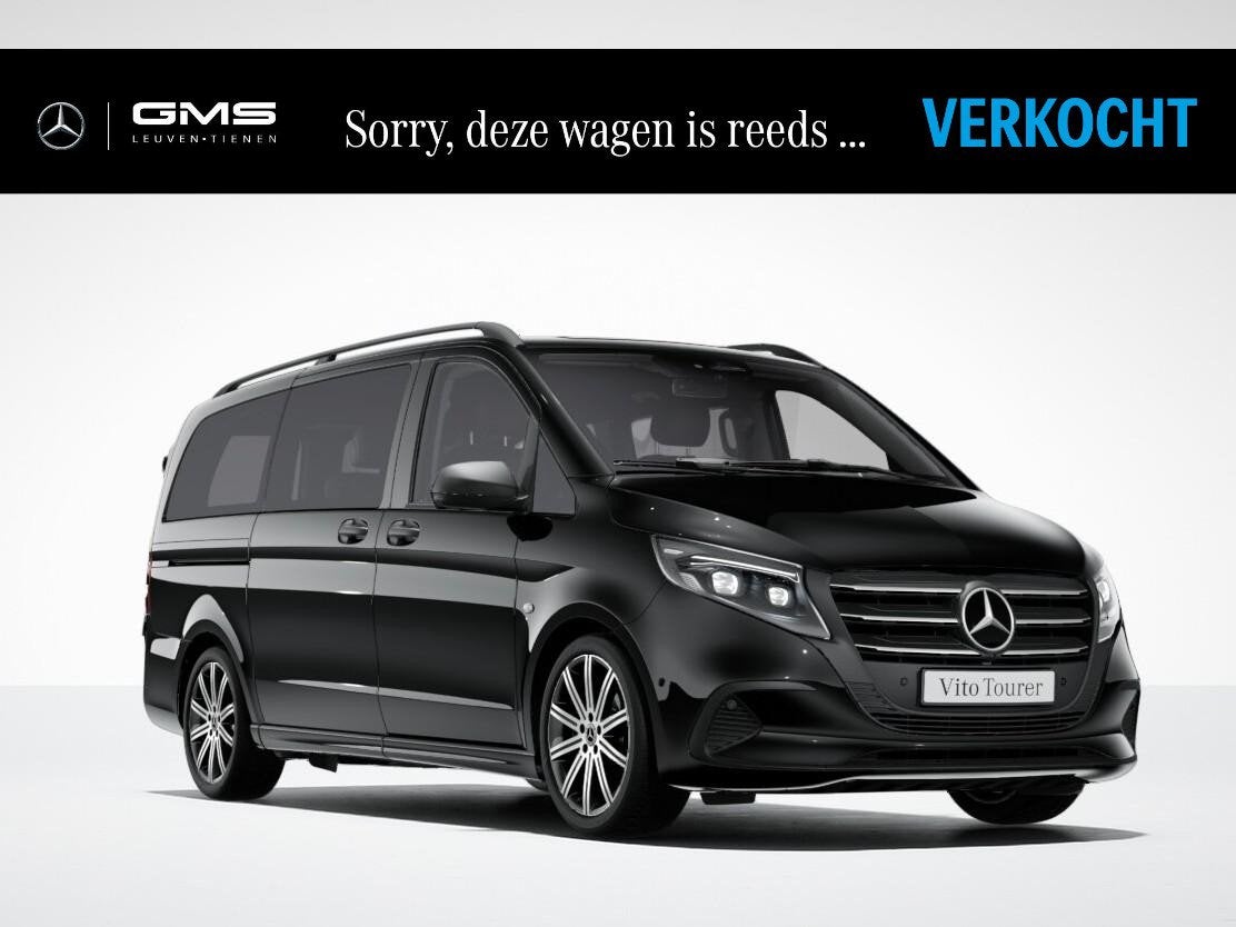 Mercedes-Benz Vito Tourer 119 CDI Select L2 /Lichte Vracht/5, Auto's, Automaat, Zwart, 4 cilinders, 2500 kg
