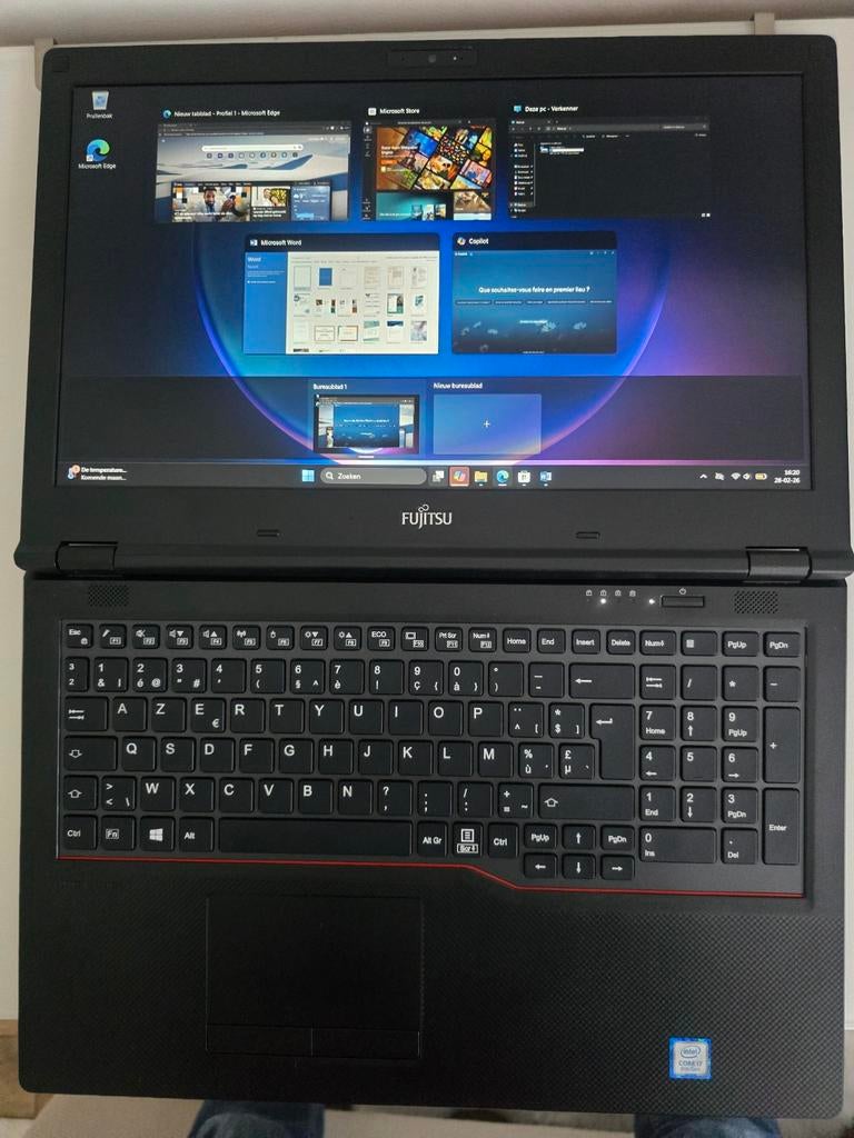 Profess Fujitsu lifebook E558 i7 in absolute niw staat 16ram, Computers en Software, Windows Laptops, Ophalen, 2 tot 3 Ghz, 15 inch