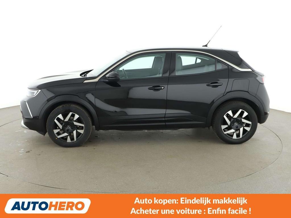 Opel Mokka X electric drive 100 kW Elegance (bj 2022), Auto's, Stof, Gebruikt, Zwart, MokkaX