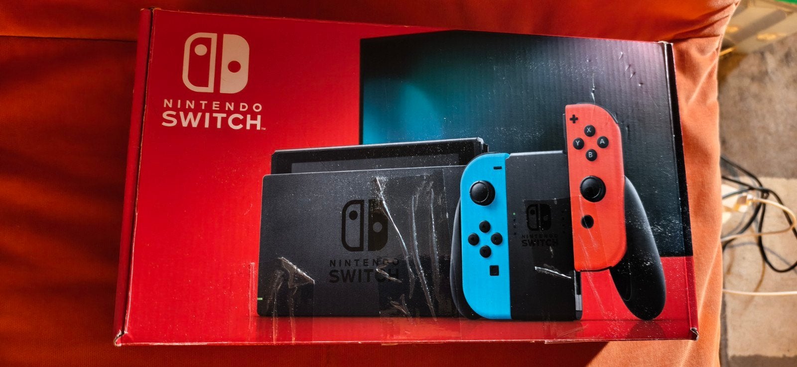 nintendo switch, Games en Spelcomputers, Spelcomputers | Nintendo Switch, Ophalen of Verzenden, Gebruikt, Met 2 controllers, Switch Original