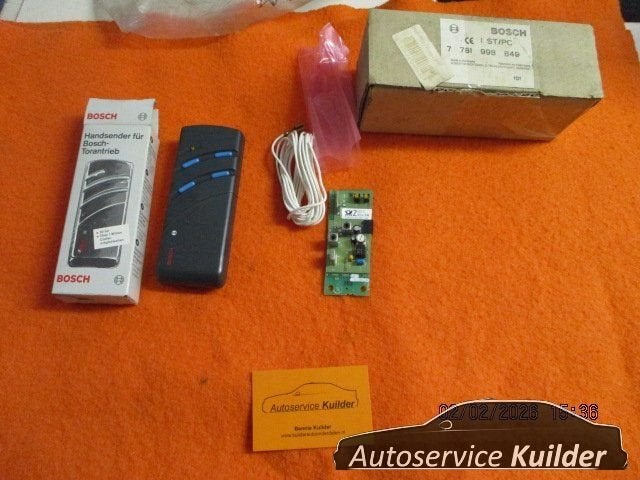 Handzender Garagedeur BOSCH 7 781 998 849    7 781 999 738, Neuf, Volkswagen, -, Origine de la pièce connue