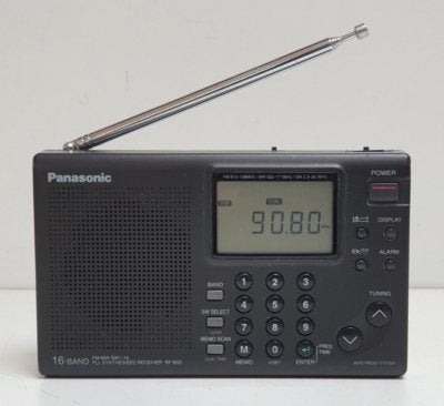 Panasonic RFB 33 - wereldontvanger, Ophalen, Zo goed als nieuw, Wereldontvanger