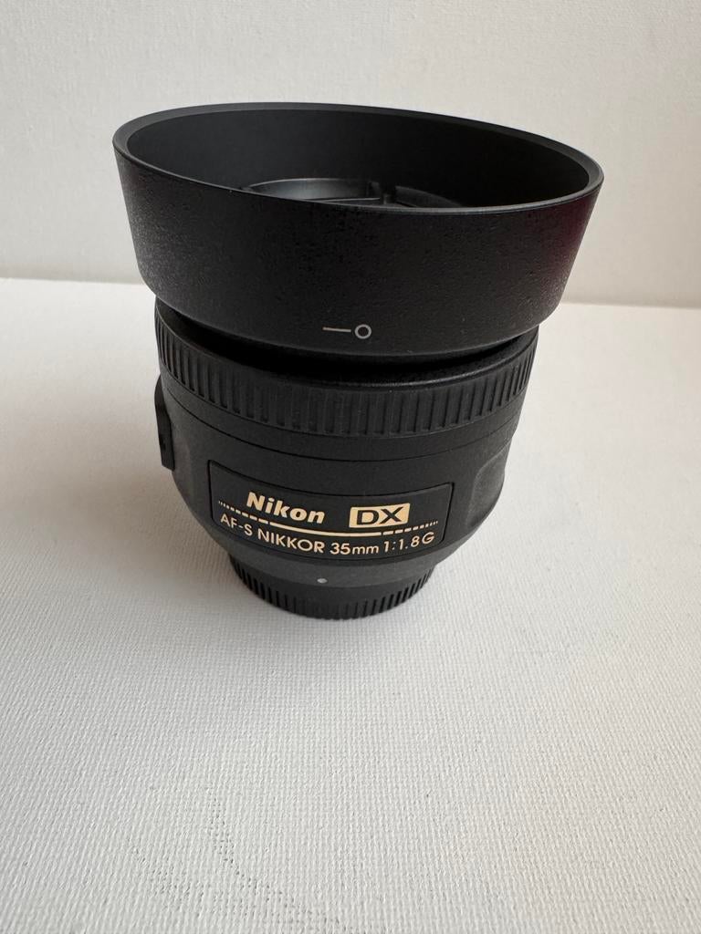 Nikon AF-S DX Nikkor 35 mm f/1.8G, Ophalen, Zo goed als nieuw
