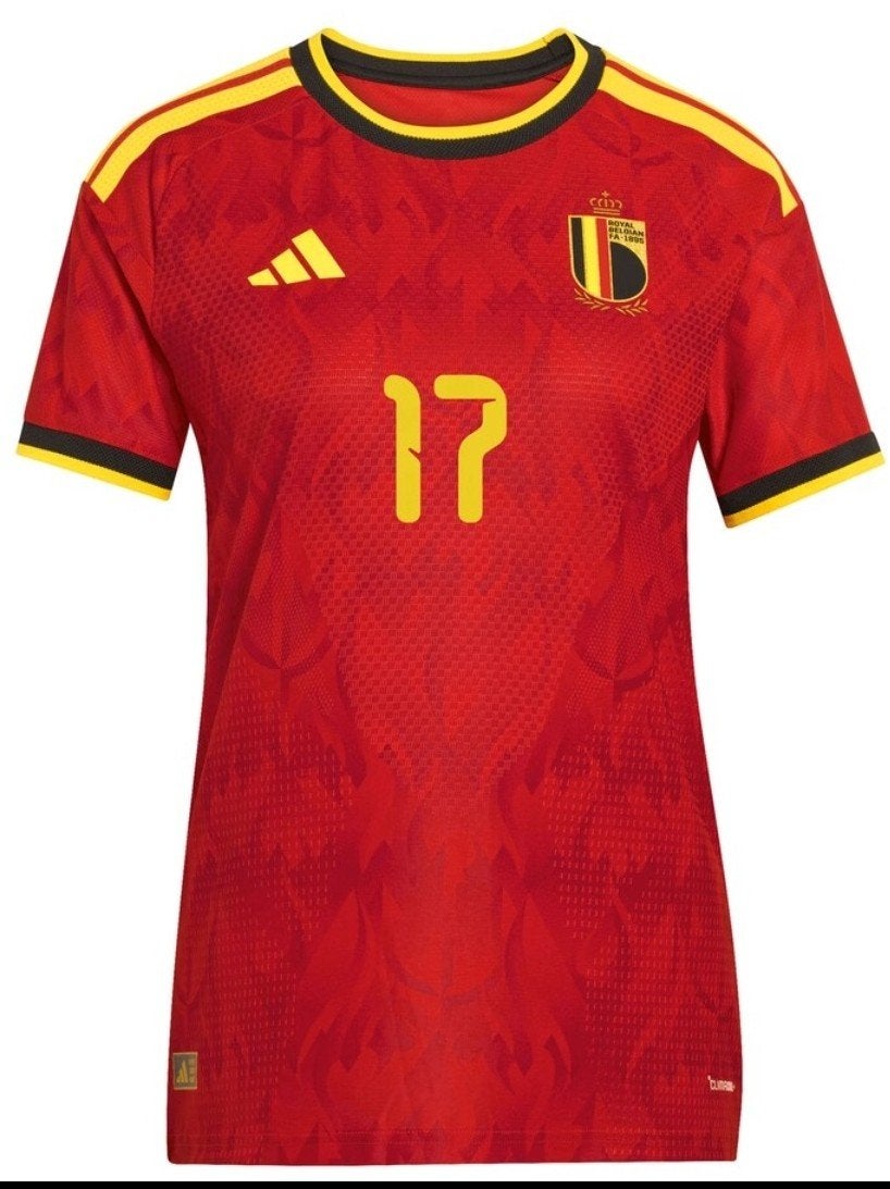 België De Ketelaere Thuisshirt Origineel WorldCup Nieuw 2026, Verzenden