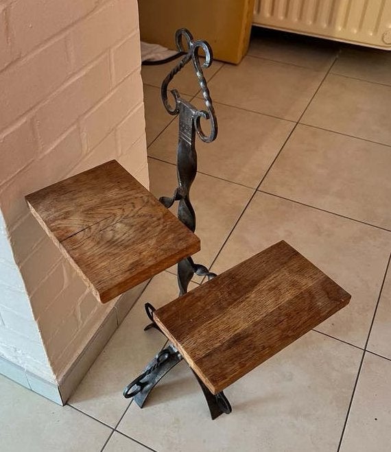 Porte plante, Maison & Meubles, Enlèvement, Utilisé, Étagère, Bois