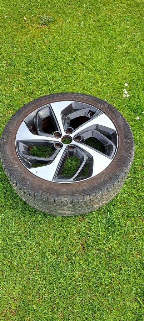 4 originele gebruikte Hyundai Tucson 2017 velgen. 2 banden v, Auto-onderdelen, Banden en Velgen, Ophalen, Band(en)