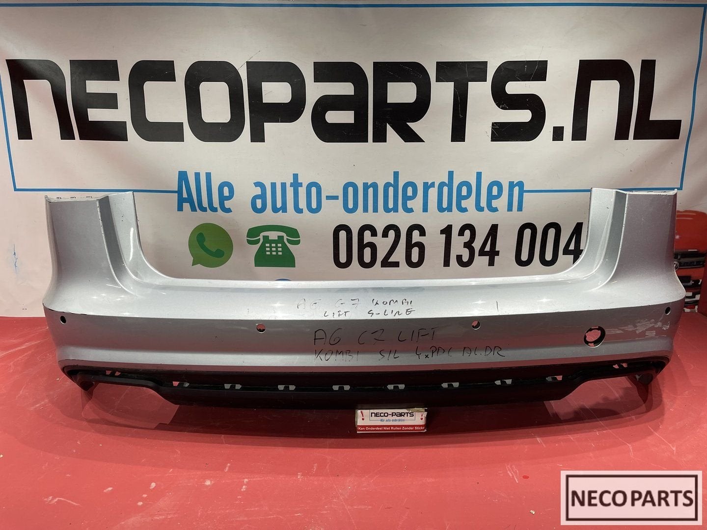 AUDI A6 C7 4G S-LINE FACELIFT AVANT ACHTERBUMPER BUMPERS, Auto-onderdelen, Gebruikt, -, Achter, -