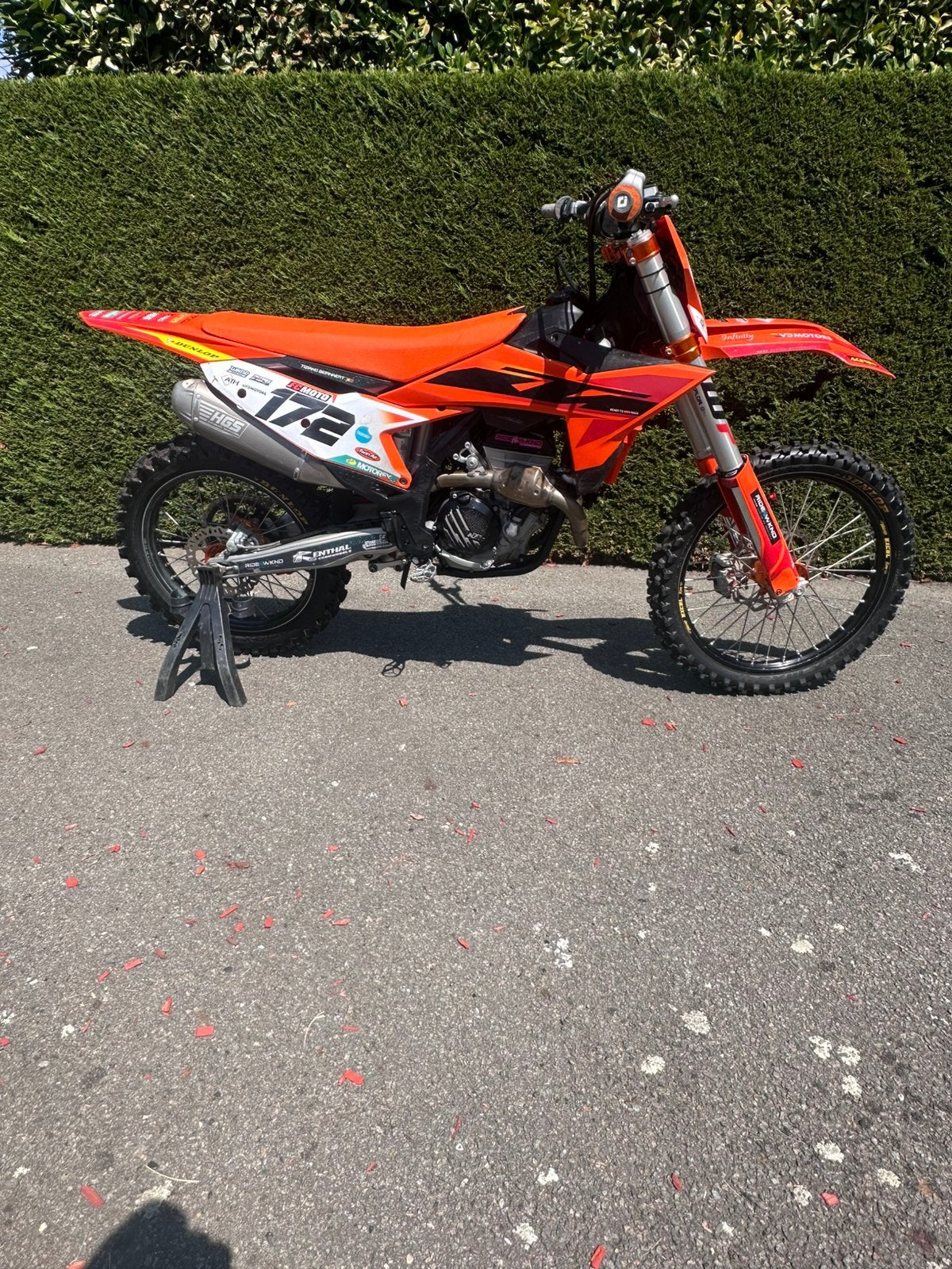 KTM SXF250, Ophalen, Zo goed als nieuw