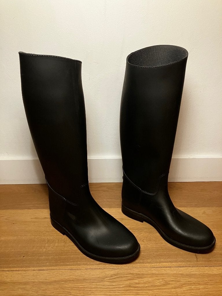 Rijlaarzen (maat 37), Animaux & Accessoires, Femmes, Noir, Enlèvement, Utilisé