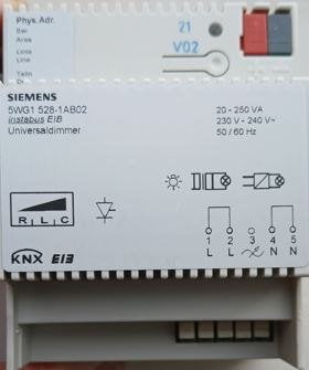 EIB Universele Dimmer N 528/02     6 STUKS beschikbaar, Ophalen of Verzenden, Zo goed als nieuw, Siemens, Dimmer