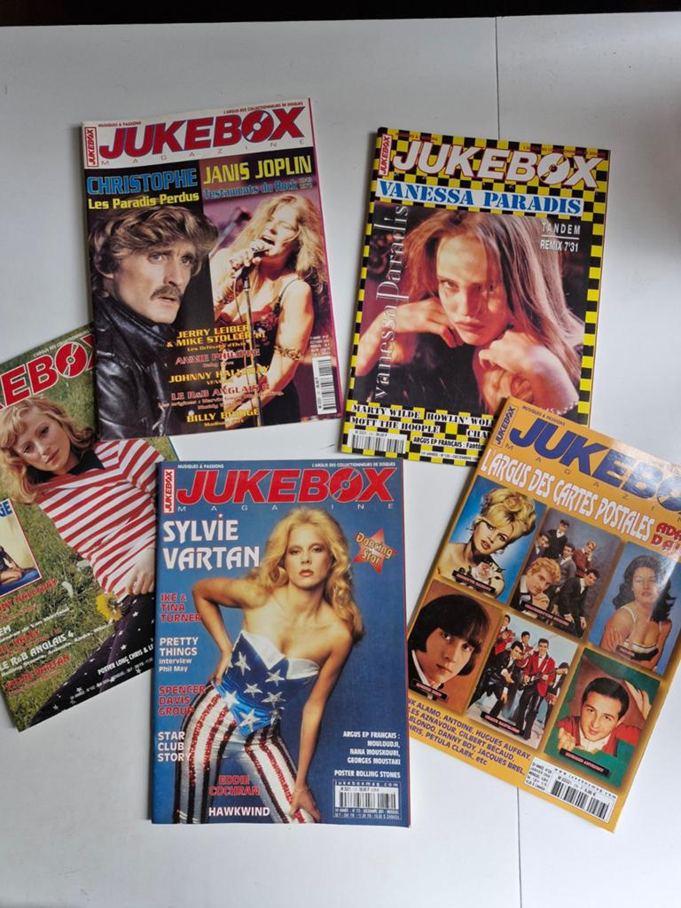 Jukebox magazine lot de 5, Boeken, Ophalen